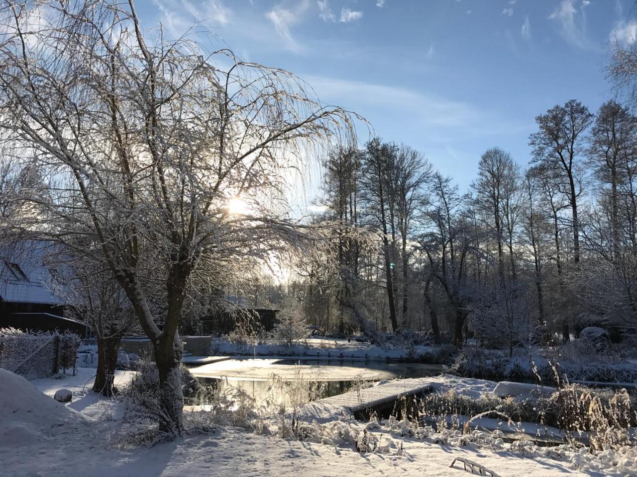 Ferienwohnungen Direkt Am Wasser Burg im Spreewald Eksteriør billede