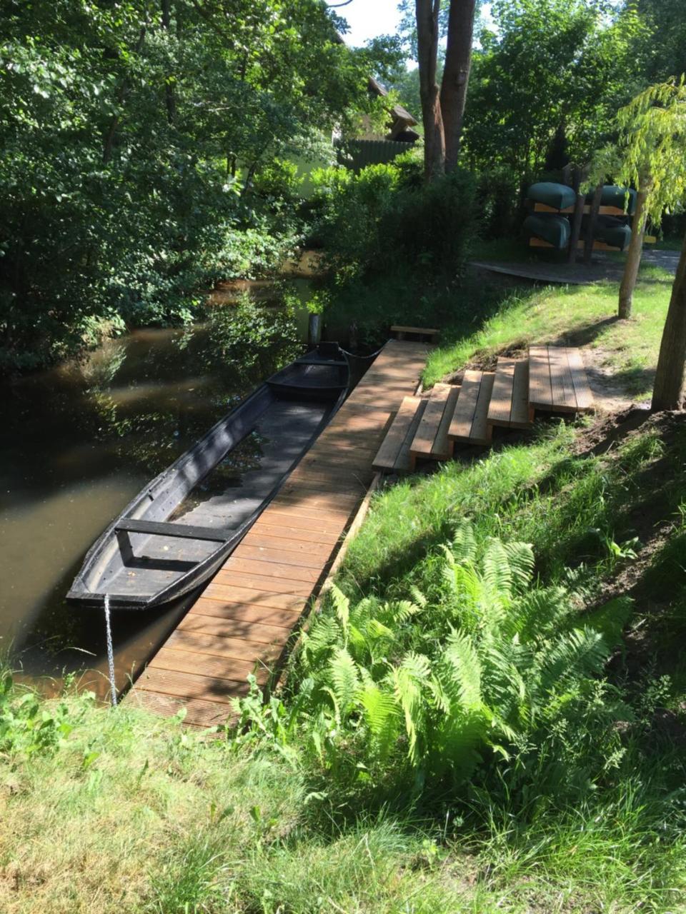 Ferienwohnungen Direkt Am Wasser Burg im Spreewald Eksteriør billede